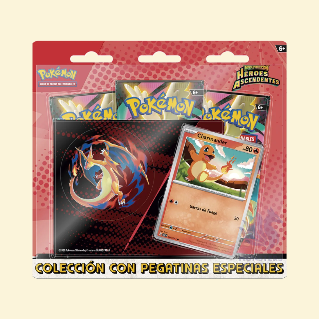 Blíster 3 Sobres Héroes Ascendentes