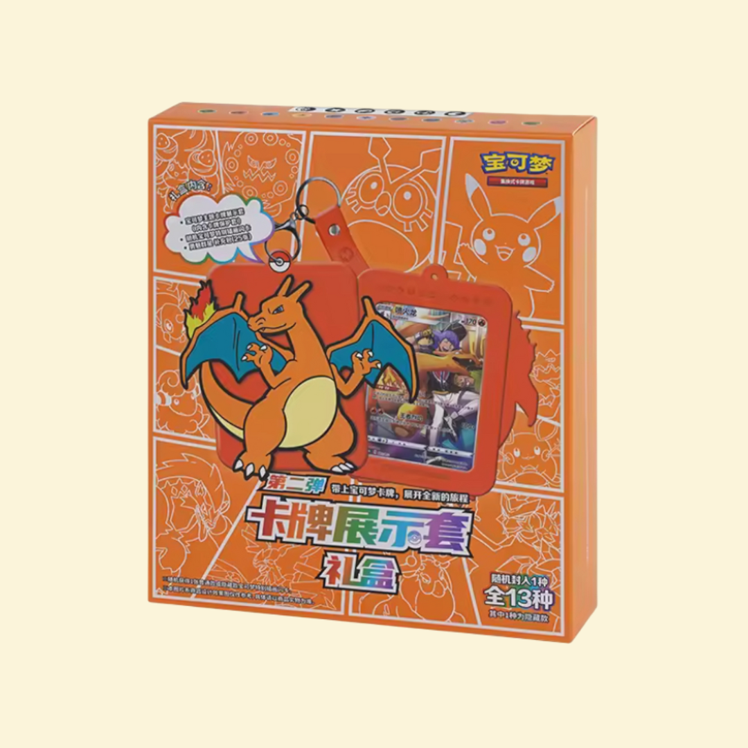Charizard Card Holder Gift Box Chino