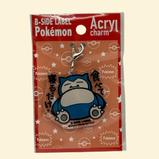 Llavero Acrílico Snorlax