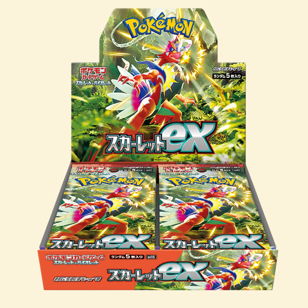 Scarlet ex Booster Box Japonés