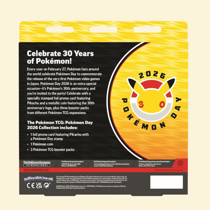 Colección Especial Pokemon Day 2026