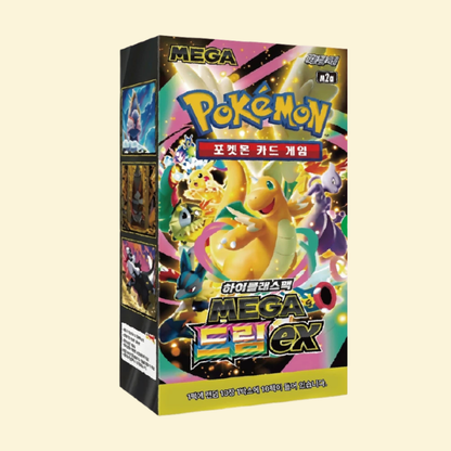 MEGA Dream ex Booster Box Coreano