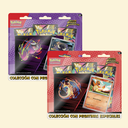 Blíster 3 Sobres Héroes Ascendentes