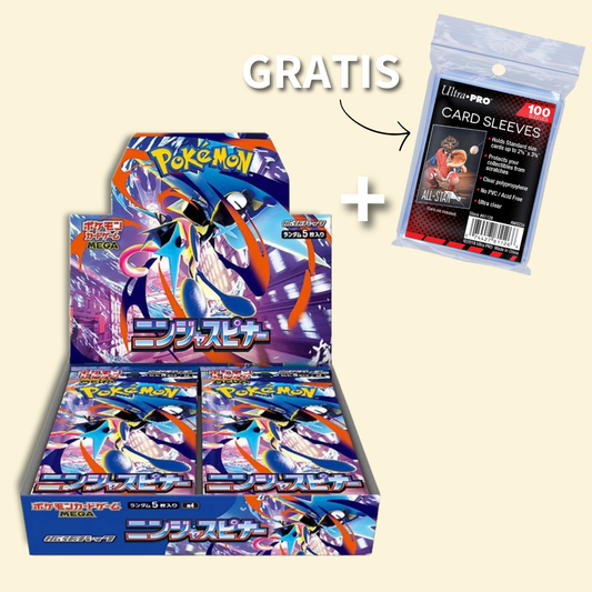 Pack Booster Box Ninja Spinner SIN PLÁSTICO + Fundas