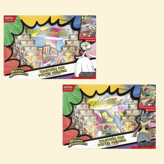 Colección con Póster Premium Héroes Ascendentes