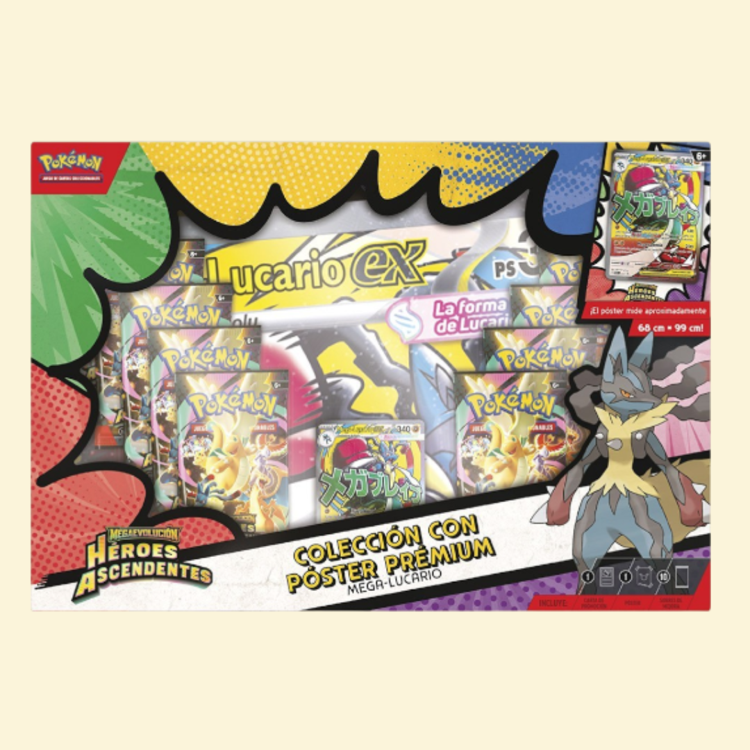 Colección con Póster Premium Héroes Ascendentes