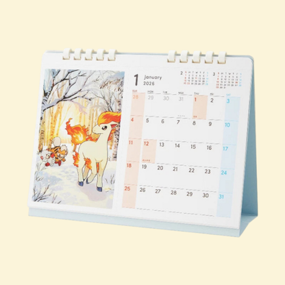 Calendario Pokémon Center Mensual 2026