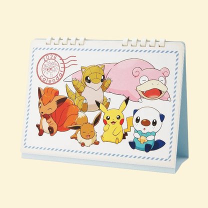 Calendario Pokémon Center Mensual 2026