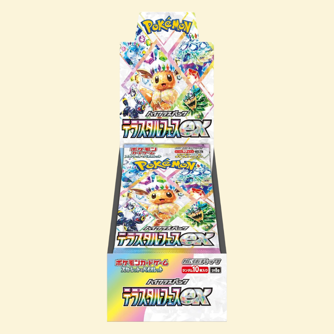 Terastal Festival ex Booster Box Japonés