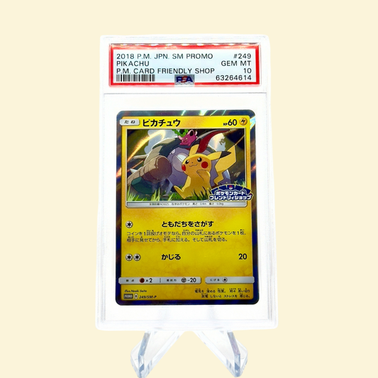 Pikachu Card Friendly Shop #249