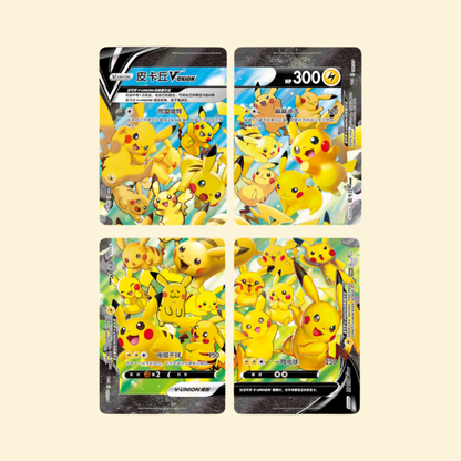 Pikachu V-Union Box Chino