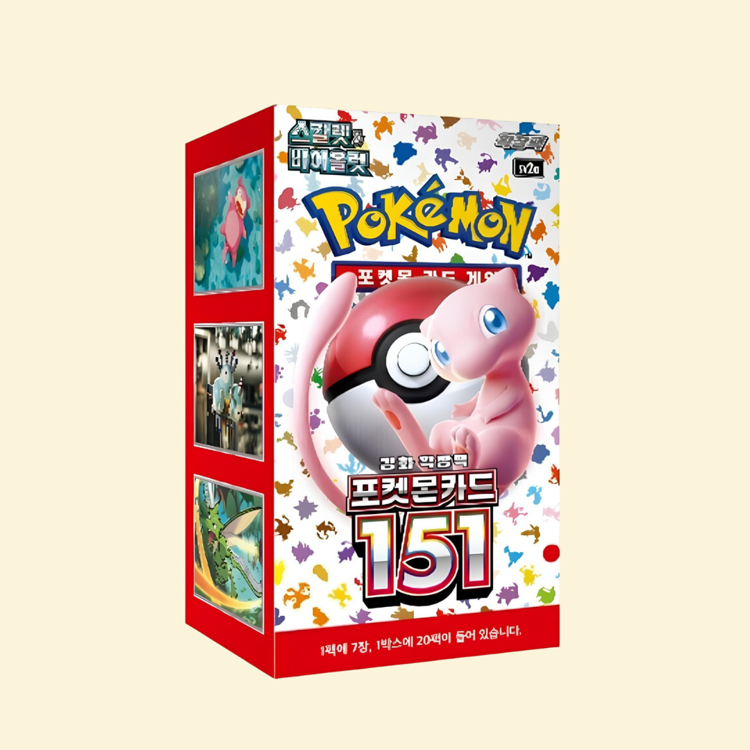 Pokémon Card 151 Booster Box Coreano