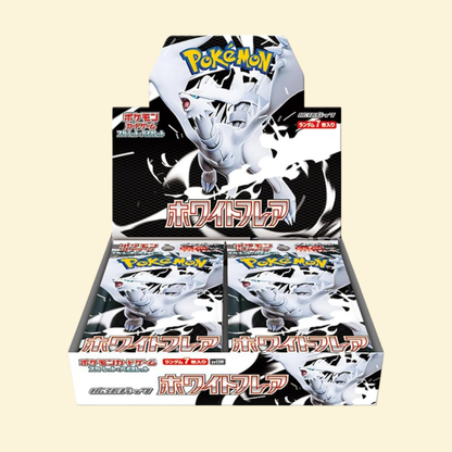 White Flare Booster Box Japonés
