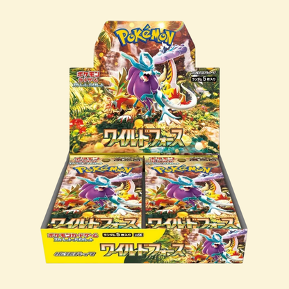 Wild Force Booster Box Japonés